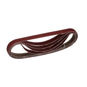 Draper  Cloth Sanding Belt, 10 x 330mm, 80 Grit (Pack of 5) 08683
