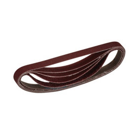 Draper  Cloth Sanding Belt, 10 x 330mm, Assorted Grit (Pack of 5) 08686