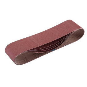 Draper  Cloth Sanding Belt, 100 x 915mm, 120 Grit (Pack of 5) 09271