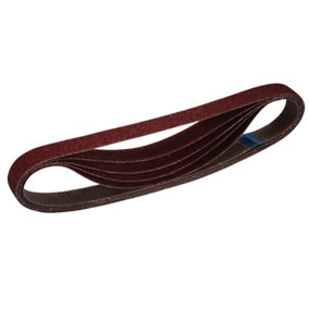 Draper  Cloth Sanding Belt, 25 x 762mm, 180 Grit (Pack of 5) 08701