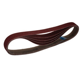 Draper  Cloth Sanding Belt, 25 x 762mm, 80 Grit (Pack of 5) 08695