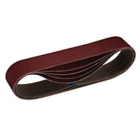Draper  Cloth Sanding Belt, 50 x 686mm, Assorted Grit (Pack of 5) 09220