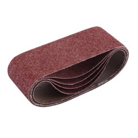 Draper  Cloth Sanding Belt, 75 x 457mm, 40 Grit (Pack of 5) 09233