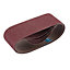 Draper  Cloth Sanding Belt, 75 x 457mm, 80 Grit (Pack of 5) 09234