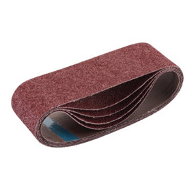 Draper  Cloth Sanding Belt, 75 x 533mm, 40 Grit (Pack of 5) 09238