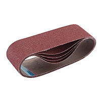 Draper  Cloth Sanding Belt, 75 x 533mm, 80 Grit (Pack of 5) 09239