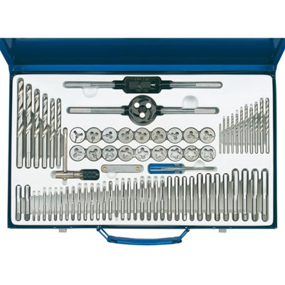 Draper Combination Tap and Die Set Metric and BSP (76 Piece) 79205