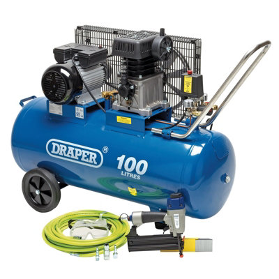 Draper Compressor and Air Nailer Kit 24037