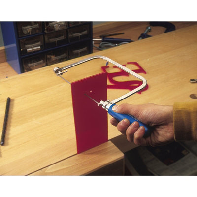Draper Coping Saw with Assorted Blades 6 Piece 18052 DIY at B Q