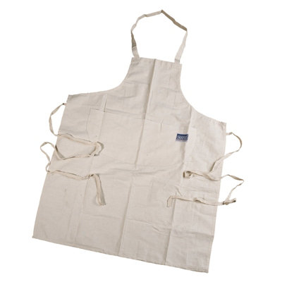 Draper Cotton Apron, White 72930