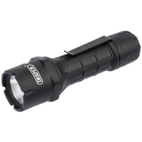 Draper  CREE LED Waterproof Torch, 1W, 1 x AA Battery Required 51751