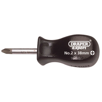 Draper Cross Slot Mechanic's Screwdriver, No.2 x 38mm 19541