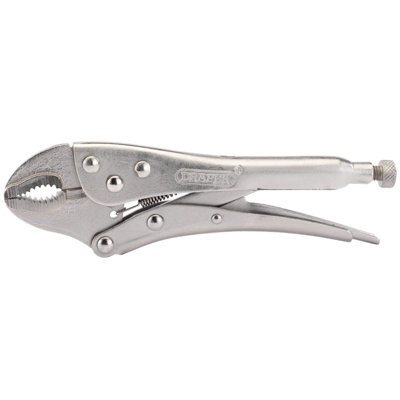 Draper Curved Jaw Self Grip Pliers, 185mm 35368