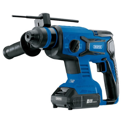 Draper  D20 20V Brushless SDS+ Rotary Hammer Drill, 2 x 2.0Ah Batteries, 1 x Charger 00592