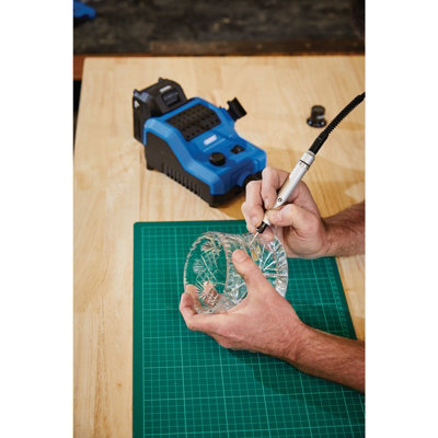 Draper D20 20V Engraver/Grinder (Sold Bare) 60508 - 3
