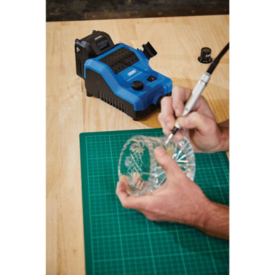 Draper D20 20V Engraver/Grinder (Sold Bare) 60508 - 5
