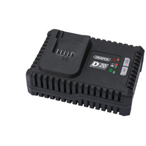 Draper  D20 20V Fast Battery Charger, 4A 55913
