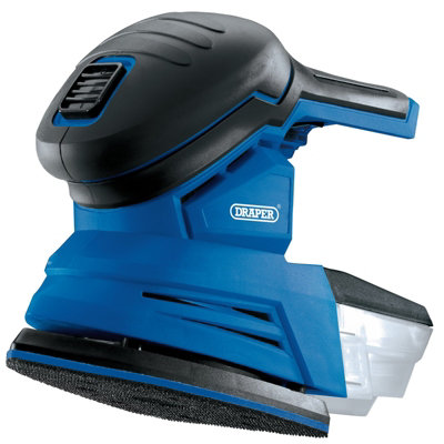 Draper D20 20V Tri-Base Detail Sander Sold Bare 55657