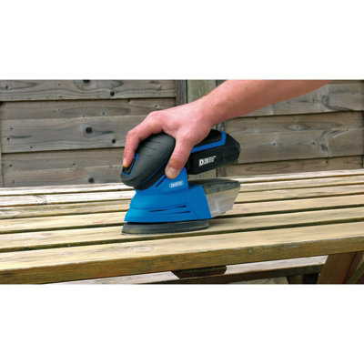 Draper D20 20V Tri-Base Detail Sander Sold Bare 55657 - 3