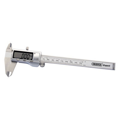 Draper Digital Vernier Caliper 0-150mm 0-6" Inch Dual Reading 80859