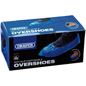 Draper Disposable Overshoe Covers (Box of 100) 66002