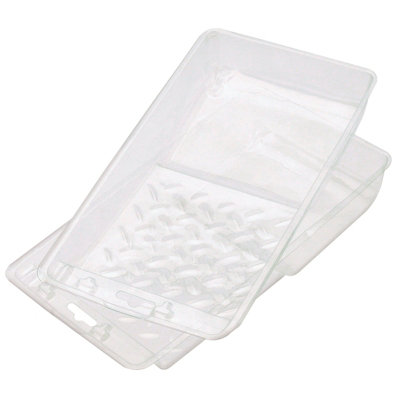 Draper Disposable Paint Tray Liners, 100mm (Pack of 5) 34698 DIY at B&Q