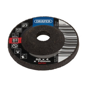 Draper  DPC Metal Grinding Disc, 50 x 4 x 10mm 94791