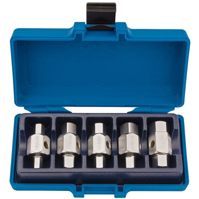 Draper Drain Plug Key Set (5 Piece) 56627