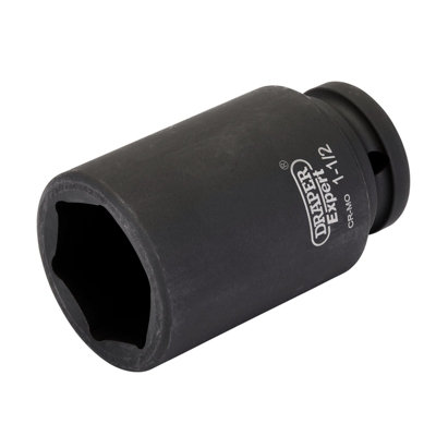 Draper Draper Expert Imperial Deep Impact Socket, 3/4" Sq. Dr. 1.1/2" 19000