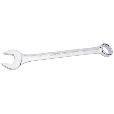 DRAPER 67709 Ringschlüssel 32 Mm Metrisch – Hi-Torq Für Extra Drehkraft – Matt Verchromt & Sicher