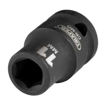 Draper Draper HI-TORQ Metric Impact Socket, 1/2" Sq. Dr., 11mm  20183