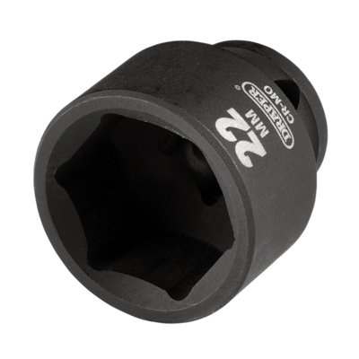 Draper Draper HI-TORQ Metric Impact Socket, 3/8" Sq. Dr., 22mm  20171