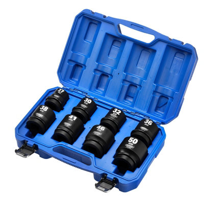 Draper Draper HI-TORQ Metric Impact Socket Set, 1" Sq. Dr. (8 Piece) 20209