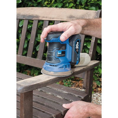 Draper  Draper Storm Force 20V Random Orbit Sander (Sold Bare) 89522 - 4