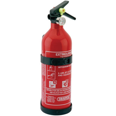 Draper Dry Powder Fire Extinguisher, 1kg 22185 Price Comparisons | Compare The Build