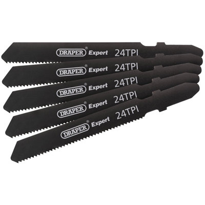 Draper  DT118A Jigsaw Blade Set, 92mm (5 Piece) 81729