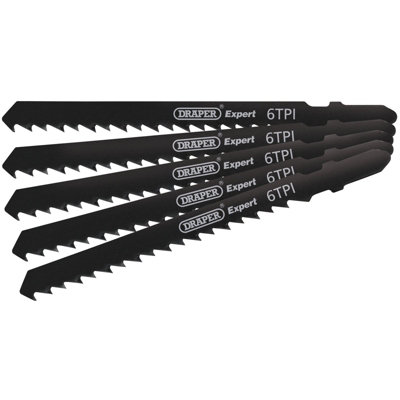 Draper  DT144D Jigsaw Blade Set, 100mm (5 Piece) 81725