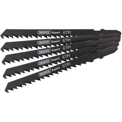 Draper  DT144DP Jigsaw Blade Set, 100mm (5 Piece) 81726