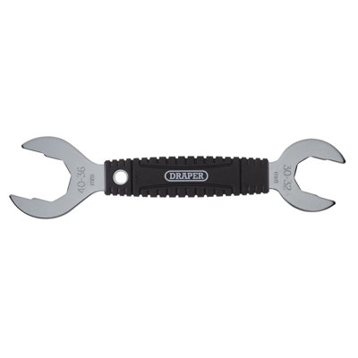 Draper Dual-Ended Bicycle Headset Wrench, 30/32/36/40mm 14167