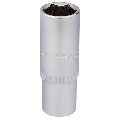 Draper Elora Deep Socket, 1/4" Sq. Dr., 13mm 58733