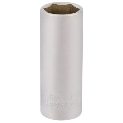 Draper Elora Deep Socket, 1/4" Sq. Dr., 14mm 58734