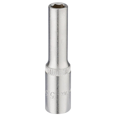 Draper Elora Deep Socket, 1/4" Sq. Dr., 5.5mm 58724