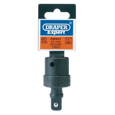 DRAPER EXPERT Universalgelenk Für 1/4-Zoll-Antrieb – Geschmiedet Aus Chrom-Molybdän-Stahl, Chemisch Geschwärzt, Profi-Qualität Für Anspruchsvolle Einsätze