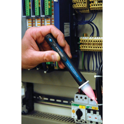Draper Expert 1000V Cat III Non-Contact Voltage Tester with Inspection Lamp