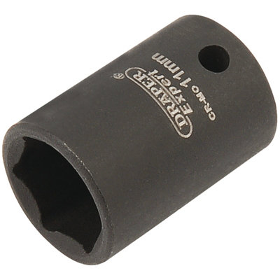 Draper Expert 11mm 1/4" Square Drive Hi-Torq 6 Point Impact Socket 5016