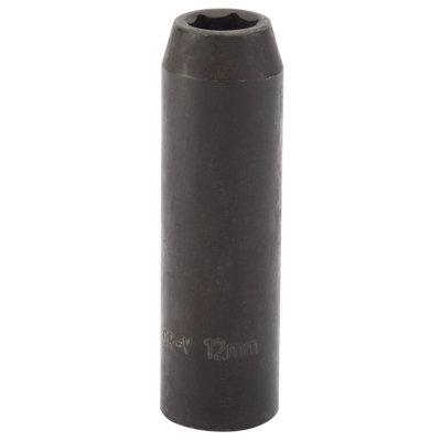 Draper Expert 12mm 1/2" Square Drive Deep Impact Socket Sold Loose 59873