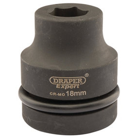 Draper Expert 18mm 1" Square Drive Hi-Torq 6 Point Impact Socket 5099