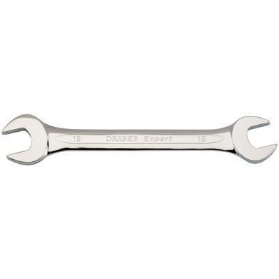 Draper Expert 18mm x 19mm Open End Spanner 55719