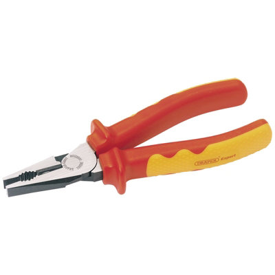 Draper Expert 200mm VDE Hi-Leverage Combi Pliers 69173