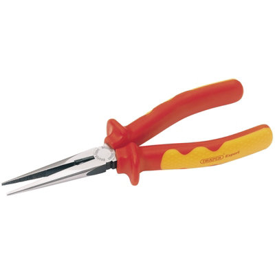 Draper Expert 200mm VDE Long Nose Pliers 69176